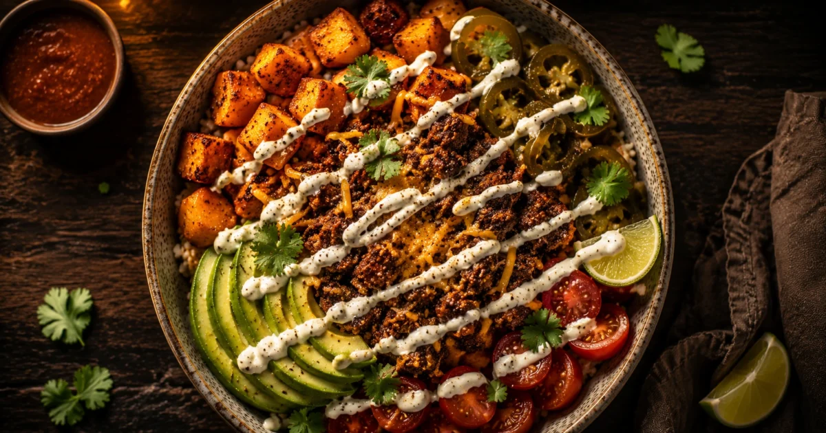 Chipotle Beef Potato Bowl 1 Chipotle Beef Potato Bowl
