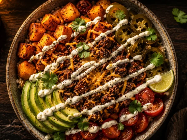 Chipotle Beef Potato Bowl