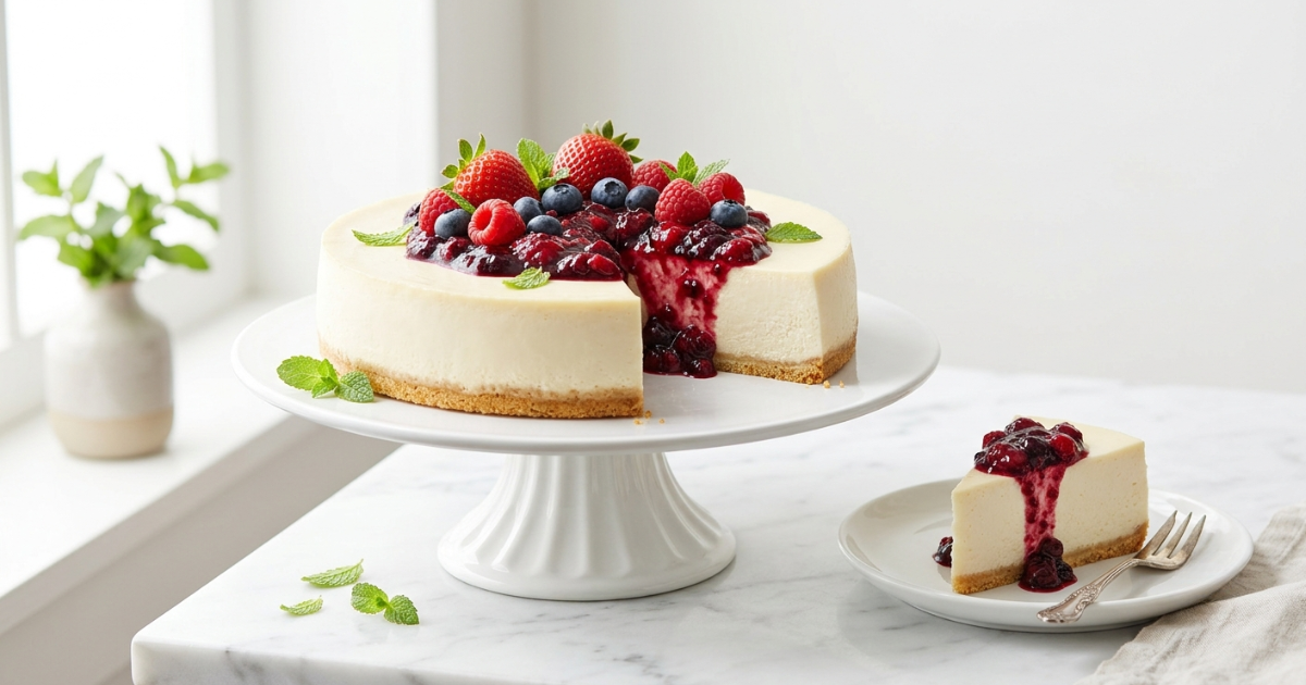 High Protein Cheesecake 1 High Protein Cheesecake
